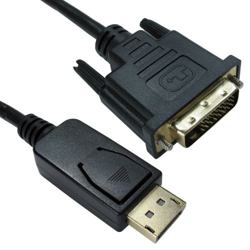 Cables Direct Display Port/DVI-D, 5m DisplayPort Black