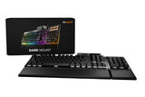 be quiet! Dark Mount Silent Linear UK ISO keyboard Gaming USB QWERTY UK English Black