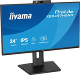iiyama ProLite XB2497HSNH-B1 24IN IPS LCD 4MS 1920X1080 350CD/M2 HDMI/DP/USB 2 computer monitor 60.5 cm (23.8") 1920 x 1080 pixels Full HD Black