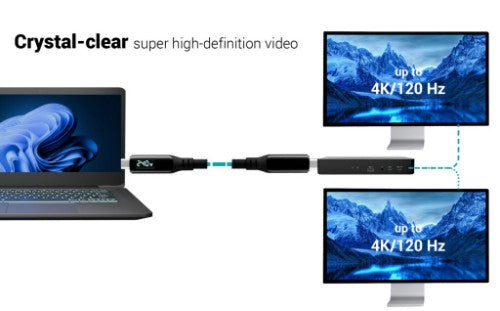 i-tec Thunderbolt 4/USB4 Class Pro Cable 240W with LCD (40 Gbps, 150 cm)