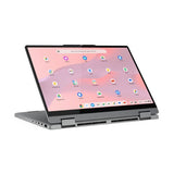 Lenovo Chrome 2in1 14IRU10 Intel Core 5 120U Chromebook 35.6 cm (14") Touchscreen WUXGA 8 GB LPDDR5-SDRAM 128 GB UFS Wi-Fi 6E (802.11ax) ChromeOS English Grey