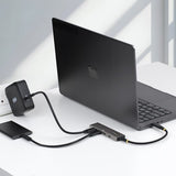 StarTech.com 4-Port USB-C Hub, 10Gbps, 100W PD Charging, 4x USB-C Ports, Overcurrent Protection, PCR Aluminum, For MacBook / Dell / ThinkPad / HP / iPad / Tablet
