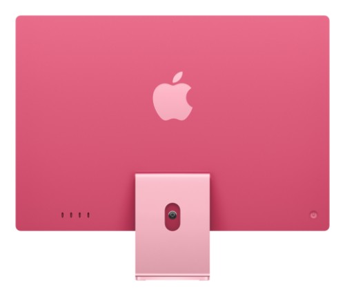 Apple iMac 24-inch with Retina 4.5K display: M4 chip with 10‑core CPU and 10‑core GPU, 16GB, 512GB SSD - Pink