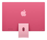 Apple iMac 24-inch with Retina 4.5K display: M4 chip with 10‑core CPU and 10‑core GPU, 16GB, 512GB SSD - Pink
