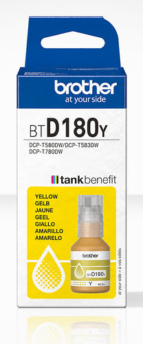 Brother BT-D180Y Ink bottle yellow, 5K pages ISO/IEC 19752 48.8ml for Brother DCP-T 580 DW