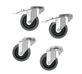 Vogel's Vogel's Professional PFA 9114 - Mounting component (4 casters) - silver