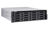QNAP TS-EC1680U R2 NAS Rack (3U) Intel® Xeon® E3 V3 Family E3-1246V3 4 GB DDR3 QNAP Turbo System Aluminium, Black