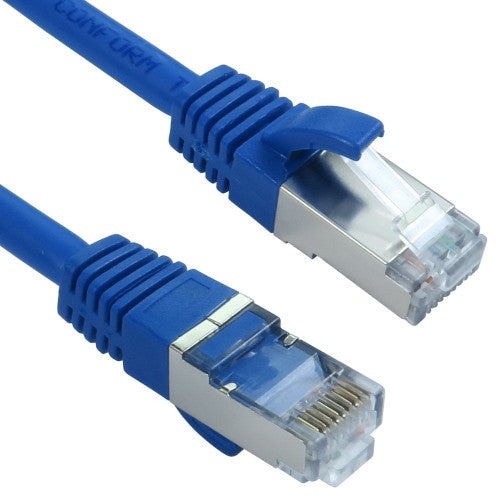 Cables Direct GRT-01B networking cable Blue 1 m Cat8.1 S/FTP (S-STP)