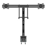 StarTech.com Desk Mount Dual Monitor Arm - Ergonomic Dual Monitor VESA Mount 32" (17.6lb) Displays - Crossbar Handle for Synchronized Full Motion - Height Adjustable - C-Clamp/Grommet