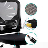 Urban Factory ERGO: SIMPLE ERGONOMIC ADJUSTABLE WORKING CHAIR BLACK