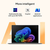 ASUS Vivobook 16 M1607KA-MB053W AMD Ryzen™ AI 7 350 Laptop 40.6 cm (16") WUXGA 16 GB DDR5-SDRAM 1 TB SSD Wi-Fi 6 (802.11ax) Windows 11 Home Blue
