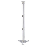 Manhattan Projector Mount, Ceiling, Universal, Tilt & Swivel, Height Range: 13 to 106cm, Max 10kg, Silver, Lifetime Warranty