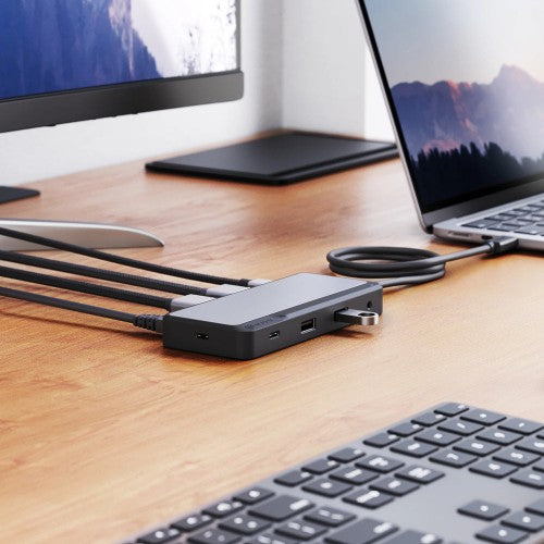 ALOGIC Fusion Pro DUO USB-C Dual HDMI Dock with Power Delivery