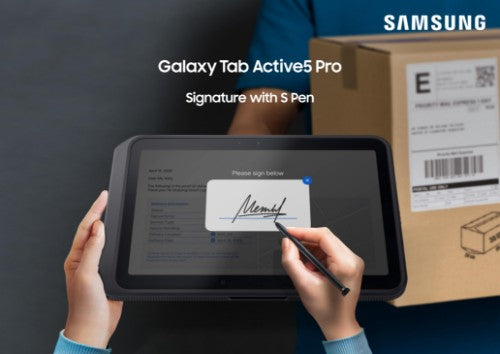 Samsung Galaxy Tab Active5 Pro Active5 Pro 5G Enterprise Edit Qualcomm Snapdragon LTE 256 GB 25.6 cm (10.1") 8 GB Wi-Fi 6 (802.11ax) Android 15 Green