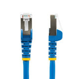 StarTech.com 7m CAT6a Ethernet Cable - Blue - Low Smoke Zero Halogen (LSZH) - 10GbE 500MHz 100W PoE++ Snagless RJ-45 w/Strain Reliefs S/FTP Network Patch Cord