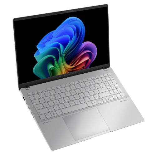 ASUS Vivobook S15 S5507QA-MA006W Snapdragon X1E-78-100 Laptop 39.6 cm (15.6") 3K 16 GB LPDDR5x-SDRAM 1 TB SSD Wi-Fi 7 (802.11be) Windows 11 Home Silver