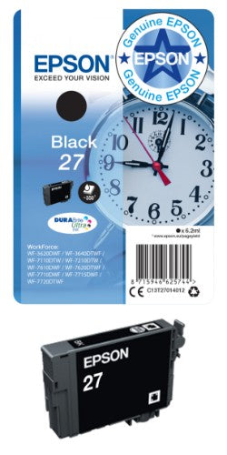 Epson C13T27154010/27XL Ink cartridge multi pack C,M,Y high-capacity, 3x1.1K pages 10,4ml Pack=3 for Epson WF 3620