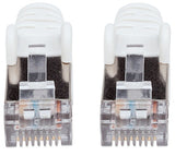 Intellinet Network Patch Cable, Cat6, 30m, White, Copper, S/FTP, LSOH / LSZH, PVC, RJ45, Gold Plated Contacts, Snagless, Booted, Lifetime Warranty