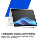 HP EliteBook 8 Flip G1i AI PC Intel Core Ultra 7 255U Hybrid (2-in-1) 33.8 cm (13.3") Touchscreen WUXGA 32 GB LPDDR5x-SDRAM 512 GB SSD Wi-Fi 7 (802.11be) Windows 11 Pro Silver