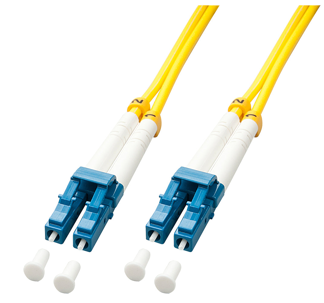 Lindy 15m LC-LC OS2 9/125 Fibre Optic Patch Cable  - Computer Cables - Lindy