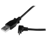 StarTech.com 2m Micro USB Cable - A to Up Angle Micro B