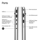 HP ProBook 4 G2iR 14 Next Gen AI PC Copilot+ PC Intel Core Ultra 5 228V Laptop 35.6 cm (14") WUXGA 32 GB LPDDR5x-SDRAM 512 GB SSD Wi-Fi 7 (802.11be) Windows 11 Pro Silver