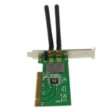 StarTech.com PCI Wireless N Adapter - 300 Mbps PCI 802.11 b/g/n Network Adapter Card – 2T2R 2.2 dBi