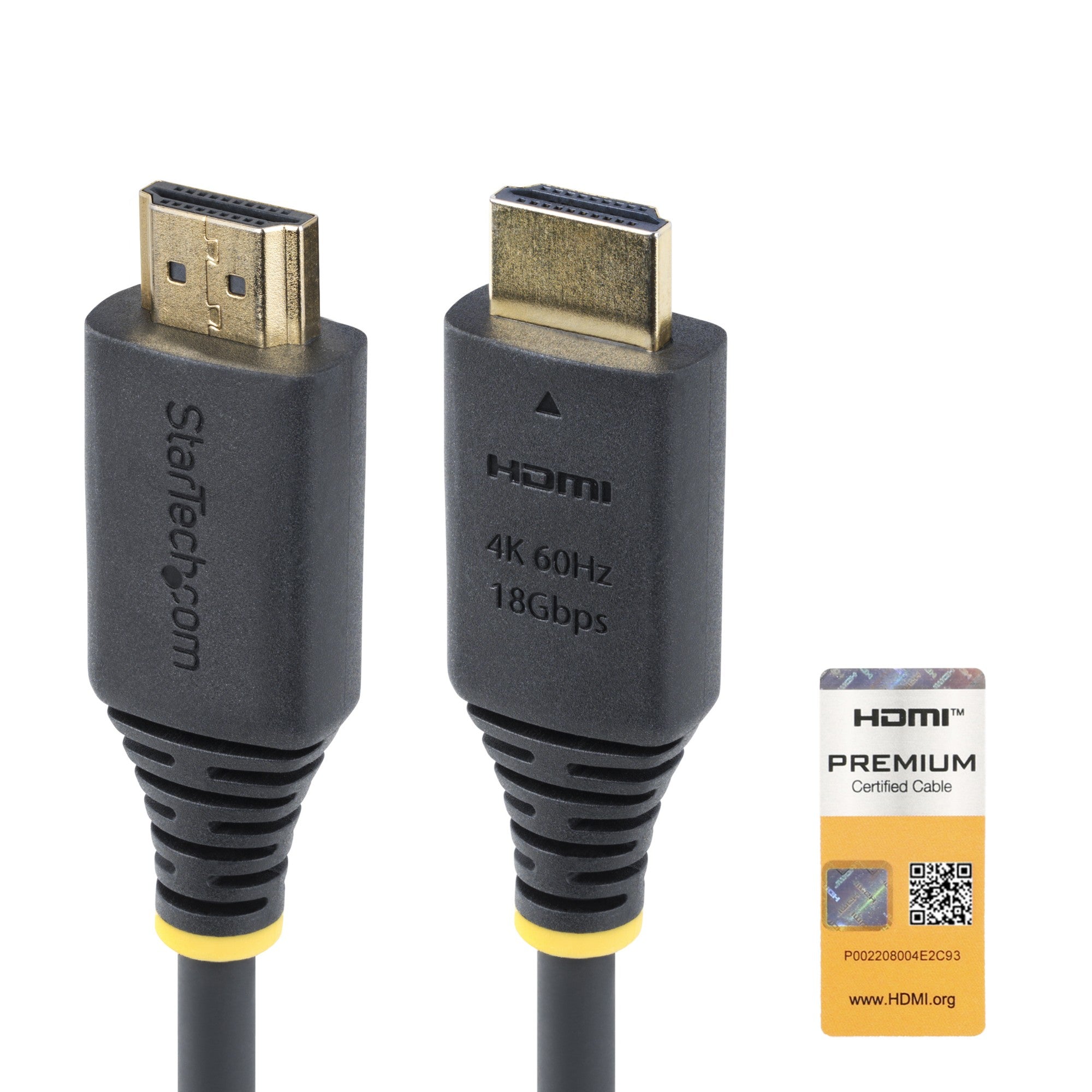 1.6ft (50cm) Premium Certified High Speed HDMI Cable