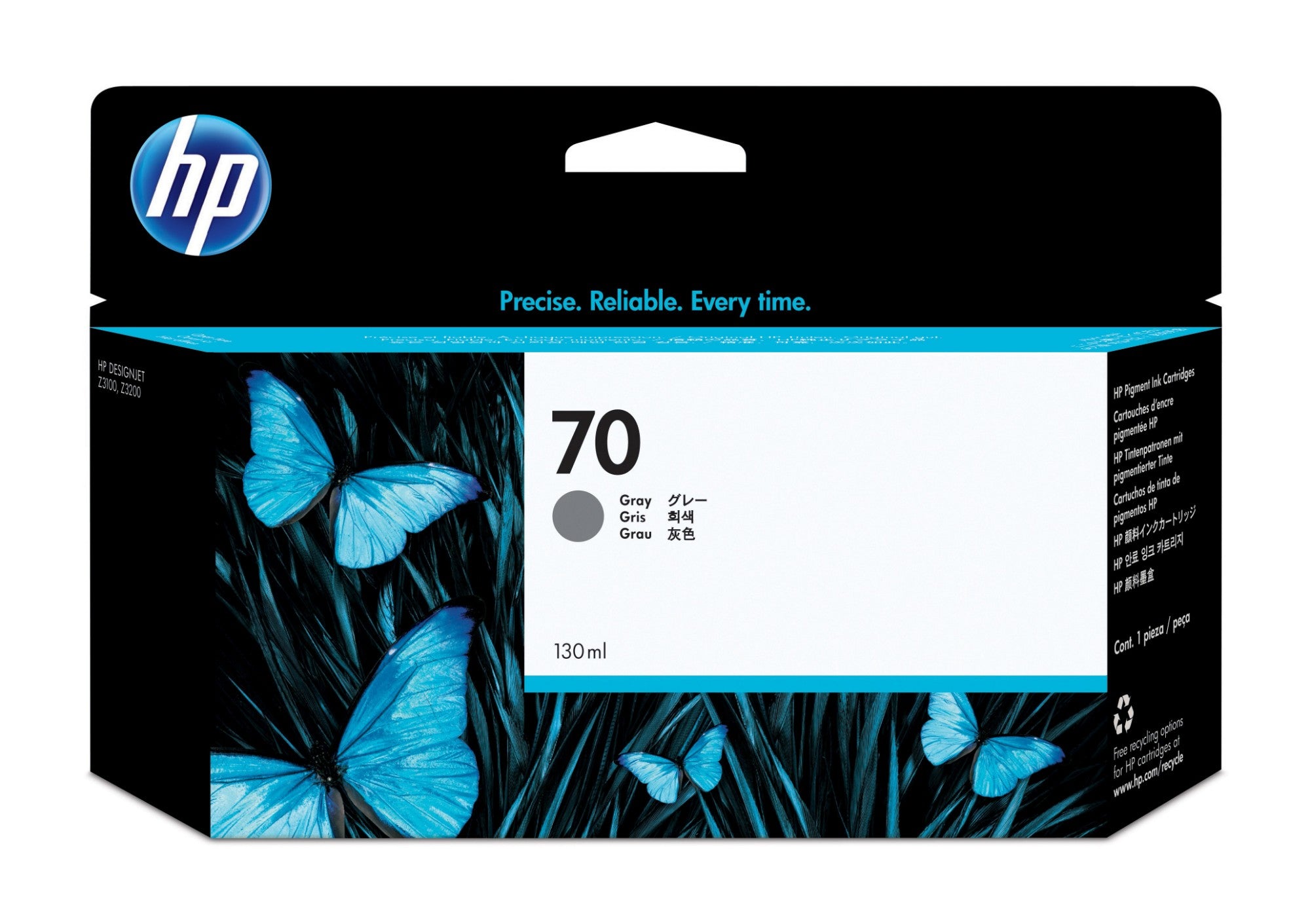 HP C9450A/70 Ink cartridge gray 130ml for HP DesignJet Z 3100/3200  - Printers & Scanners - HP