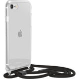 OtterBox React Necklace Case for iPhone SE (3rd/2nd gen)/8/7, Ultra-Slim, Protective Case with Adjustable and Detachable Necklace Strap, Tested to Military Standard, Clear, No Retail Packaging