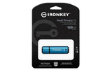 Kingston Technology IronKey 128GB Vault Privacy 50 AES-256 Encrypted, FIPS 197