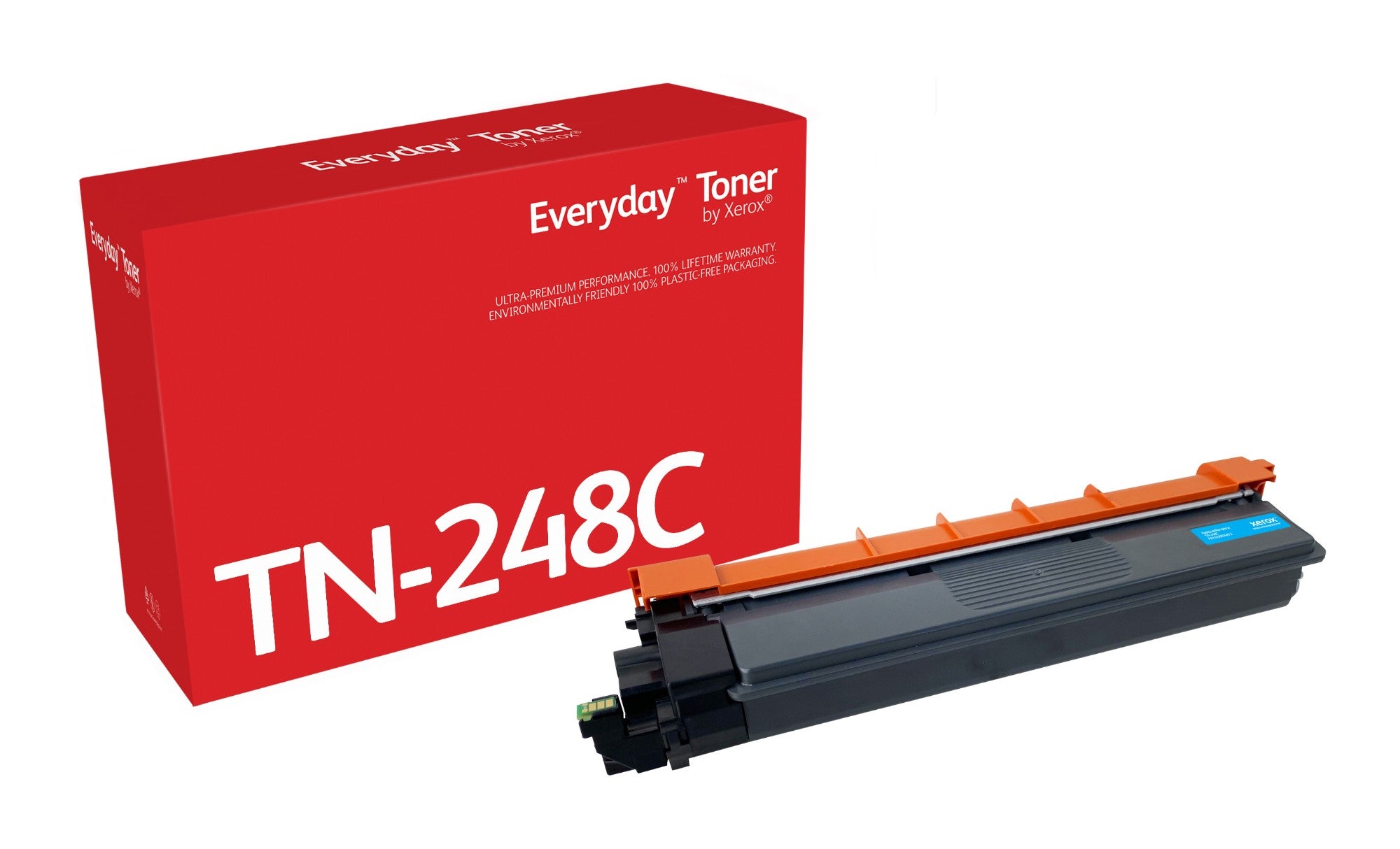 Xerox 006R04872 Toner-kit cyan, 1K pages (replaces Brother TN248C) for Brother DCP-L 3500/HL-L 8200/MFC-L 8300