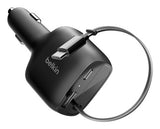 Belkin BoostCharge Universal Black Cigar lighter Fast charging Indoor