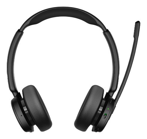 EPOS 1001375 headphones/headset Wired & Wireless Head-band Office/Call center USB Type-C Bluetooth Black
