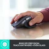 Logitech Master MX Keys Combo for Bussiness keyboard Mouse included Office RF Wireless + Bluetooth QWERTZ Swiss Graphite