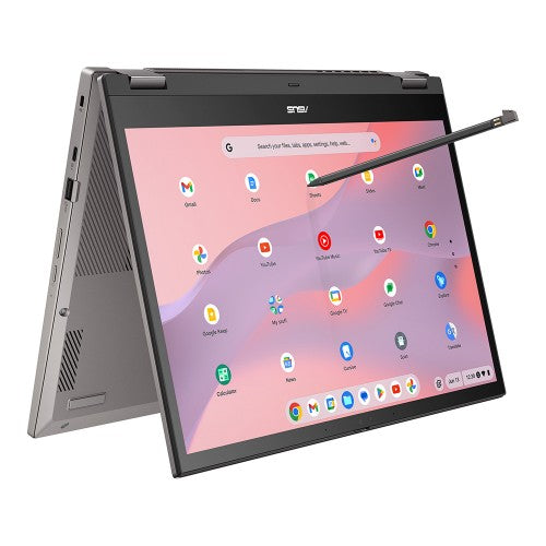 ASUS Chromebook CX34 Flip CB3401FBA-LZ0099 Intel® Core™ i3 i3-1215U 35.6 cm (14") Touchscreen WUXGA 8 GB LPDDR4x-SDRAM 256 GB SSD Wi-Fi 6E (802.11ax) ChromeOS Grey