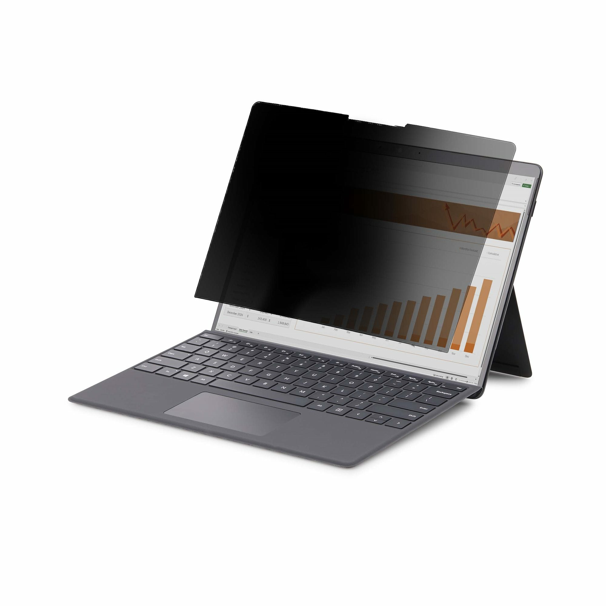 StarTech.com 4-Way 12.4in Surface Laptop Go 1/2/3 Privacy Screen Filter, Portrait/Landscape, Touch-Enabled, +/- 30 Deg. View, Blue Light Reduction, Matte Finish  - Monitors & Accessories - StarTech.com