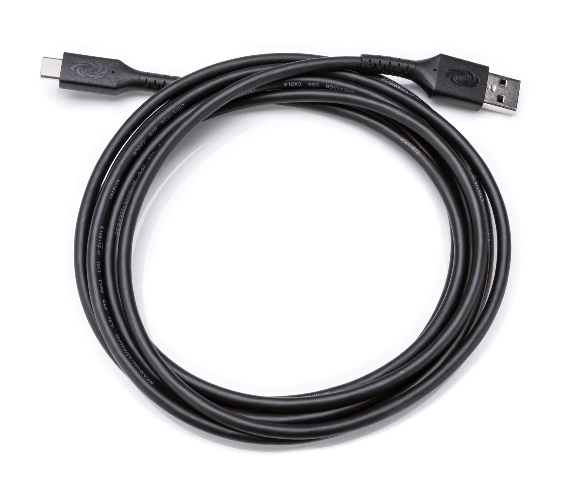 Crestron USB Cable, USB-A Male to USB-C Male, USB 2.0, 9 ft (2.7 m)  - Computer Cables - CRESTRON