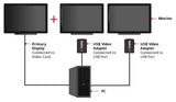 StarTech.com USB 2.0 to VGA Adapter, USB to VGA Monitor Converter for Windows, 1080p (no support for macOS/ChromeOS/Linux) - TAA