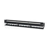 Tripp Lite N252-024 24-Port 1U Rack-Mount Cat6/Cat5 110 Patch Panel, 568B, RJ45 Ethernet, TAA