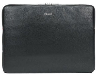 Mobilis PURE SLEEVE notebook case 35.6 cm (14") Sleeve case Black, Silver  - Computers - Mobilis