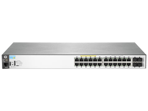 HPE Aruba Networking Aruba 2530 24G PoE+ Managed L2 Gigabit Ethernet (10/100/1000) Power over Ethernet (PoE) 1U Grey