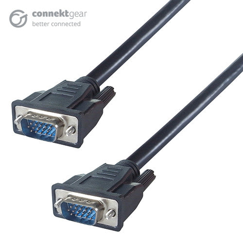 3m VGA Monitor Connector Cable - Male to Male - Fully Wired