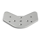 StarTech.com Desk Mount Quad Monitor Arm – Premium Articulating VESA 4 Monitor Mount 2x2 up to 30" – Ergonomic Height Adjustable Pole Mount - Tilt/Swivel/Rotate - C-Clamp/Grommet - Silver