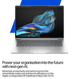 HP EliteBook 6 G1a Next Gen AI PC Wolf Pro Security Edition Copilot+ PC AMD Ryzen™ AI 7 350 Laptop 35.6 cm (14") 2.5K 32 GB DDR5-SDRAM 1 TB SSD Wi-Fi 7 (802.11be) Windows 11 Pro Silver