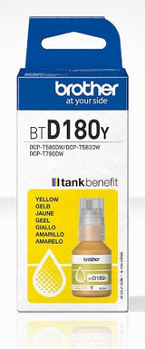 Brother BT-D180Y Ink bottle yellow, 5K pages ISO/IEC 19752 48.8ml for Brother DCP-T 580 DW