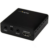 StarTech.com 3-Port HDBaseT Extender Kit with 3 Receivers - 1x3 HDMI over CAT5e Splitter - Up to 4K - TAA