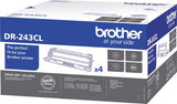 Brother DR-243CL Drum kit black cyan magenta yellow, 4x18K pages Pack=4 for Brother HL-L 3210