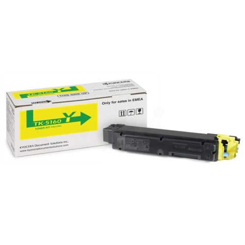 Kyocera 1T02NTANL0/TK-5160Y Toner-kit yellow, 12K pages ISO/IEC 19798 for Kyocera P 7040