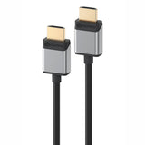 ALOGIC Slim Super Ultra 8K HDMI to HDMI Cable – Male to Male - Space Grey - 2m